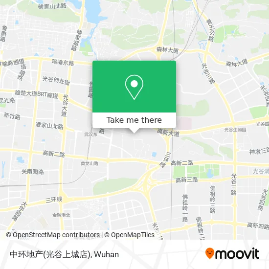 中环地产(光谷上城店) map