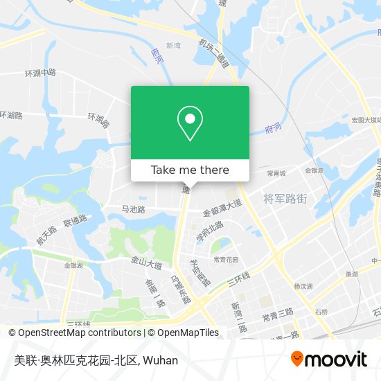 美联·奥林匹克花园-北区 map