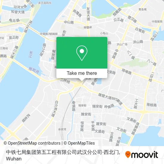 中铁七局集团第五工程有限公司武汉分公司-西北门 map