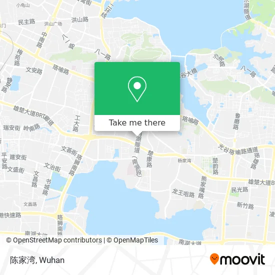 陈家湾 map