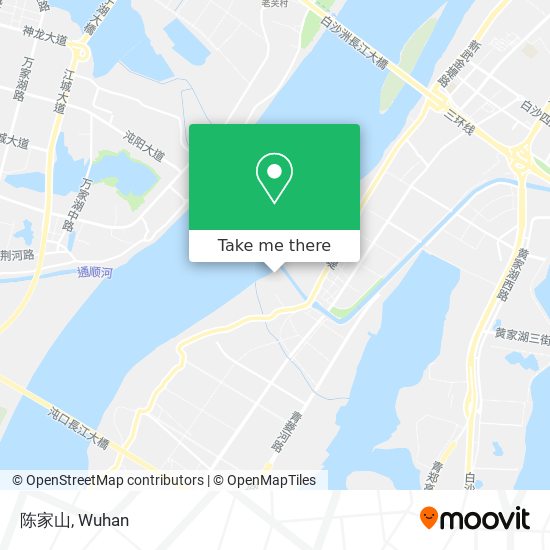 陈家山 map