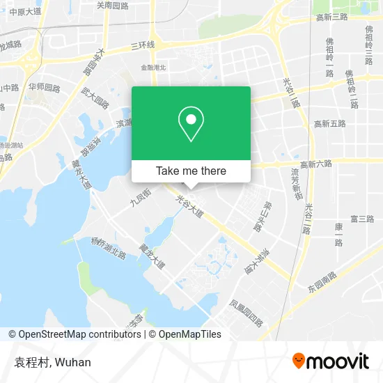 袁程村 map