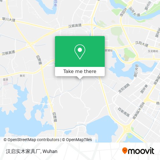 汉启实木家具厂 map