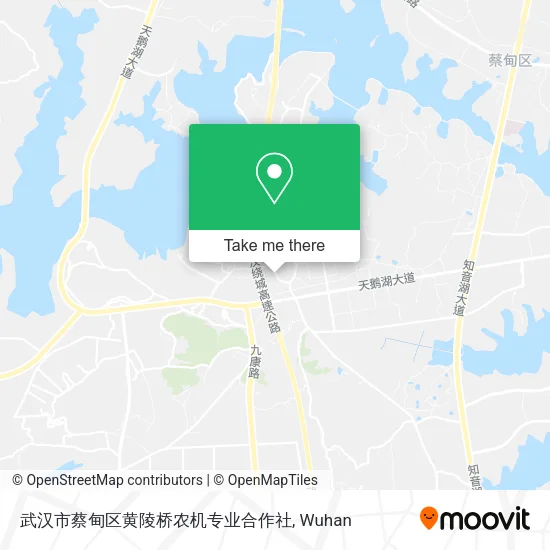 武汉市蔡甸区黄陵桥农机专业合作社 map