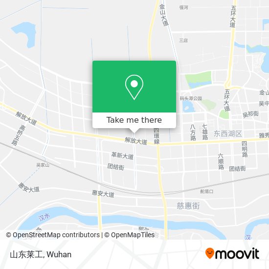 山东莱工 map