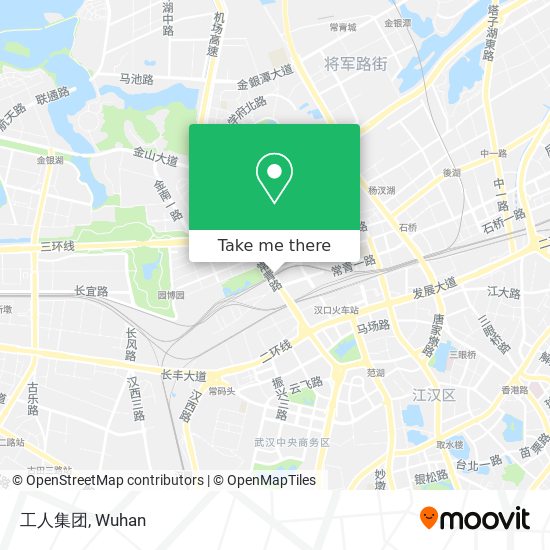 工人集团 map