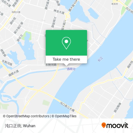 沌口正街 map