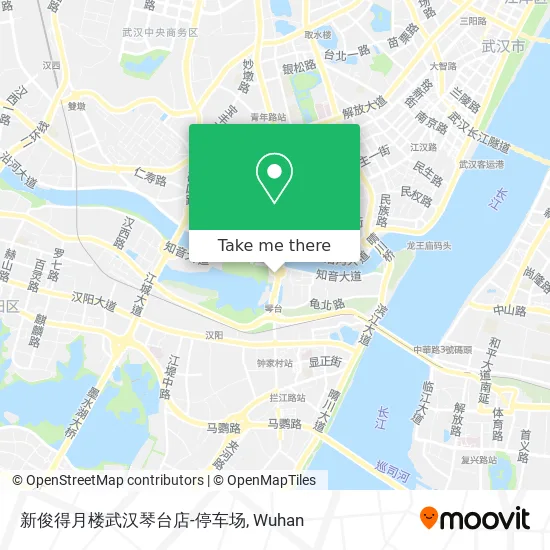 新俊得月楼武汉琴台店-停车场 map