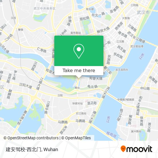 建安驾校-西北门 map