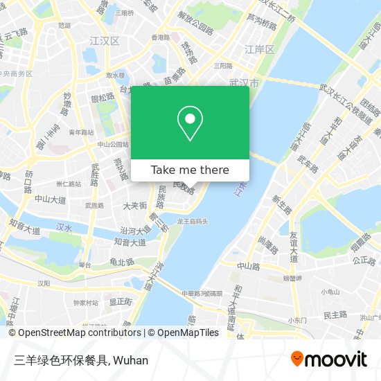 三羊绿色环保餐具 map