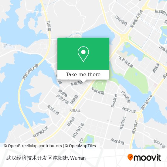 武汉经济技术开发区沌阳街 map