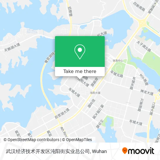 武汉经济技术开发区沌阳街实业总公司 map