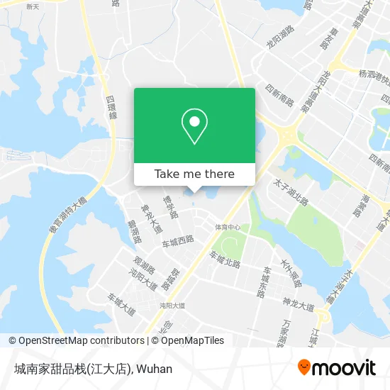 城南家甜品栈(江大店) map