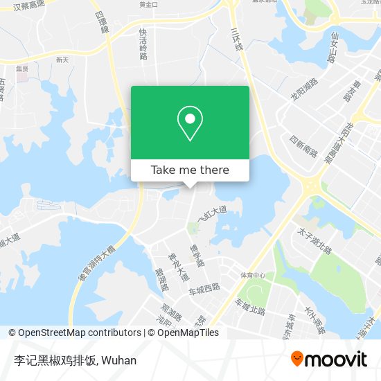 李记黑椒鸡排饭 map