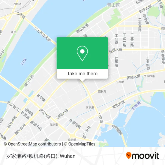 罗家港路/铁机路(路口) map