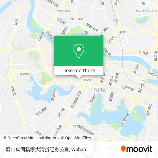 磨山集团杨家大湾拆迁办公室 map