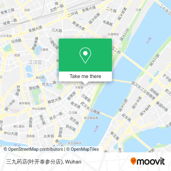三九药店(叶开泰参分店) map