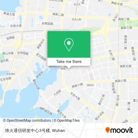 烽火通信研发中心3号楼 map