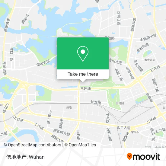 信地地产 map