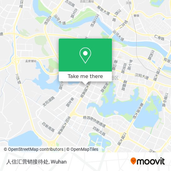 人信汇营销接待处 map
