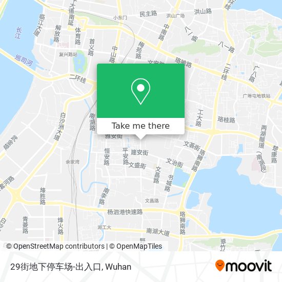 29街地下停车场-出入口 map