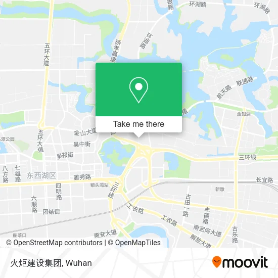 火炬建设集团 map