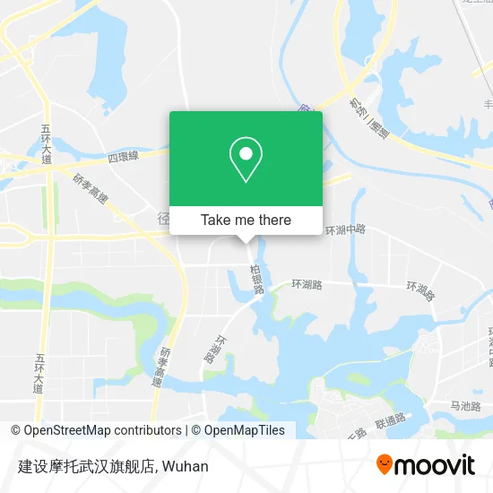 建设摩托武汉旗舰店 map