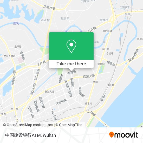 中国建设银行ATM map