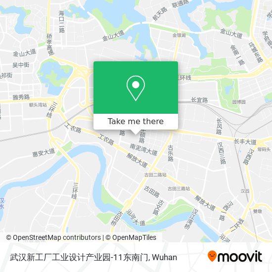 武汉新工厂工业设计产业园-11东南门 map