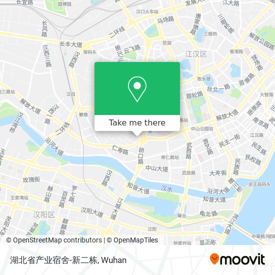 湖北省产业宿舍-新二栋 map