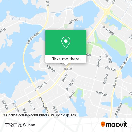 车轮广场 map