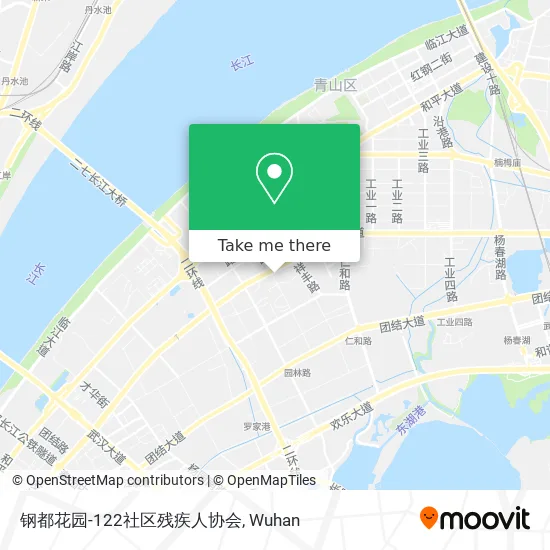 钢都花园-122社区残疾人协会 map