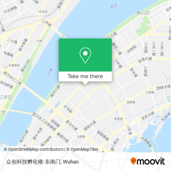 众创科技孵化楼-东南门 map
