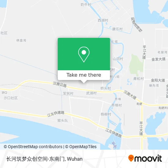 长河筑梦众创空间-东南门 map