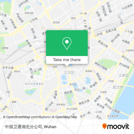 中国卫通湖北分公司 map