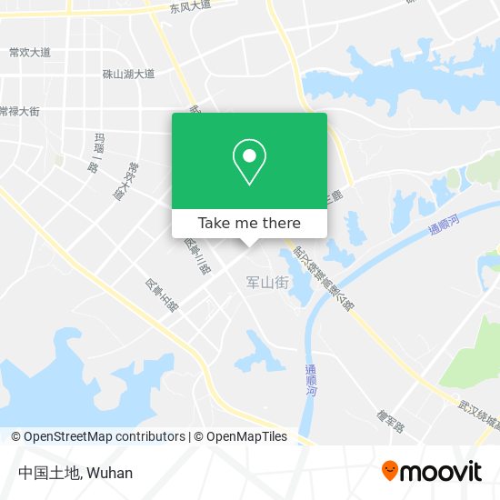 中国土地 map