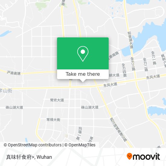 真味轩食府> map
