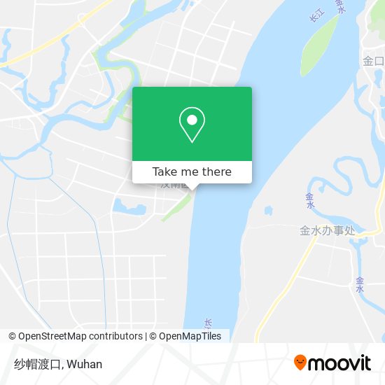 纱帽渡口 map