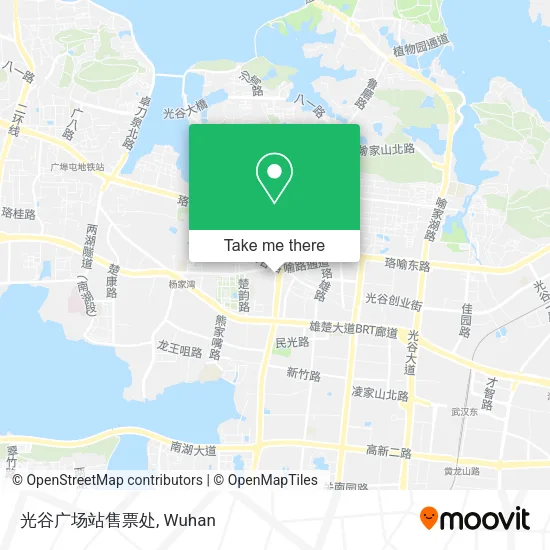 光谷广场站售票处 map
