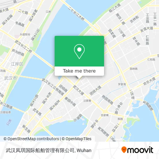 武汉凤琪国际船舶管理有限公司 map