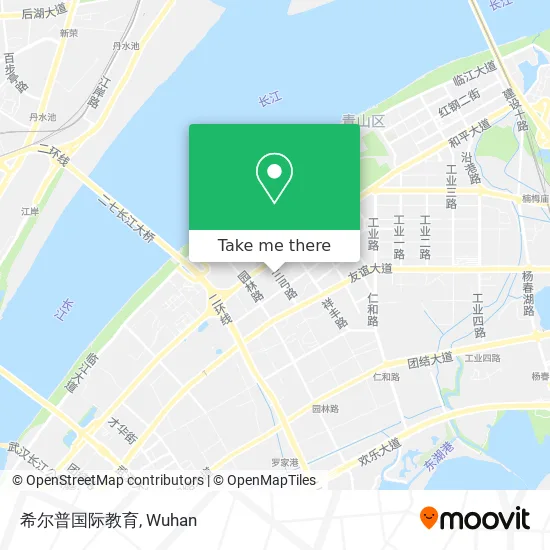 希尔普国际教育 map