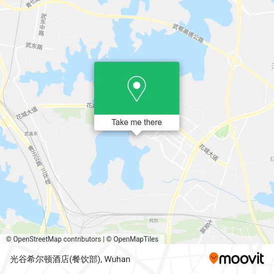 光谷希尔顿酒店(餐饮部) map