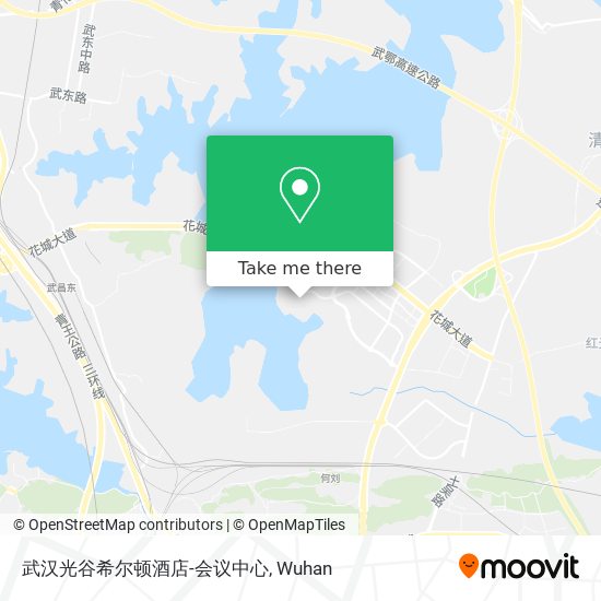 武汉光谷希尔顿酒店-会议中心 map