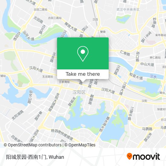 阳城景园-西南1门 map
