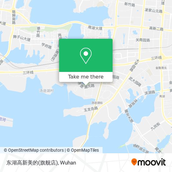 东湖高新美的(旗舰店) map