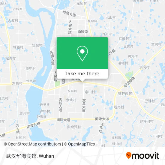 武汉华海宾馆 map