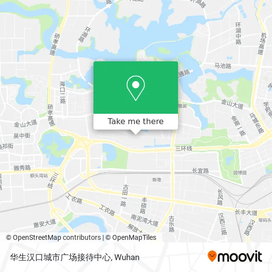 华生汉口城市广场接待中心 map