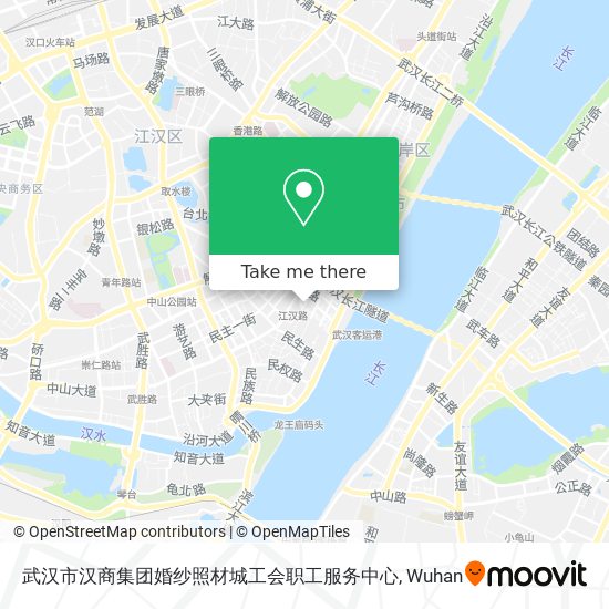 武汉市汉商集团婚纱照材城工会职工服务中心 map