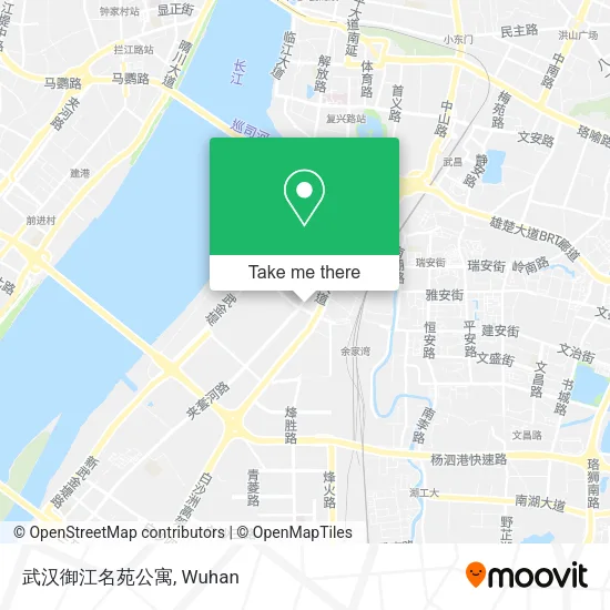 武汉御江名苑公寓 map
