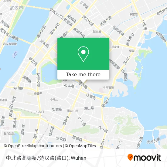 中北路高架桥/楚汉路(路口) map